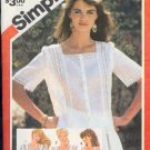 Simplicity Sewing Pattern 5995 Pretty Blouses, Sizes 10