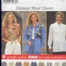 Simplicity Sewing Pattern 7515 Blous with nine versions,  Sizes 12 -16
