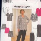 Simplicity Sewing Pattern 7615 Top, jacket, shirts and pants Size 7615