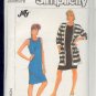 Simplicity Sewing Pattern 8122 Dress and big jacket, Size 10 - 16
