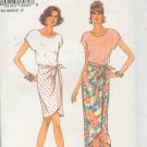 Simplicity Sewing Pattern, 8392 Top and Skirt in two lengths, Size 6-16