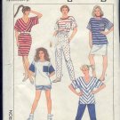 Simplicity Sewing Pattern 9024 Top, Pant, Shorts and Skirt, Size 14-16 Overlock