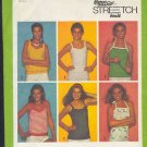 Simplicity Sewing Pattern 9035, Six summer stretch knit stops, Size 14