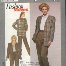 Simplicity Sewing Patttern 9200 Jacket and Patns, Sizes 8-18