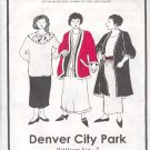 Sewing Pattern, Park Bench Pattern Co. #7, Top and Skirt and Jacket, Sizes bust 49"