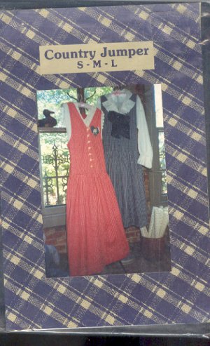 Sewing Pattern, Country House Quilts Country Jumper,  S M L