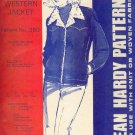 Sewing Pattern, Jean Hardy Patterns 380, Western Jacket, Sizes 6 - 20