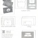 Sewing Pattern,  Ghee's , Small Clutch Purse, 9 X 6 inches