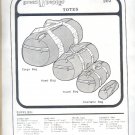 Sewing Pattern, Green Peppe 202, Four Travel Bags, 6 - 19 inches long