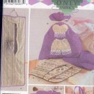 Simplicity Sewing Pattern, 5822, Personal accessory bags, Lingerie, large tote, One Size