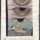 Sewing Pattern, Crafty Critters  235  Embroidery and machine beading, One size
