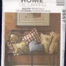 McCall's Sewing Pattern 3557 , Assorted Throw Pillows, 8 versions