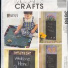McCall's Sewing Pattern, 3698, Chalt cloth hangings,Three, floor mat