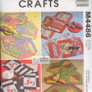 McCall's Sewing Pattern 4486, Table mats and napkins. One Size