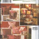 Simplicity Sewing Pattern 5605 Pillows, 7 styles