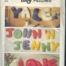 Simplicity Sewing Patterns 8139 Alphabet Pillows