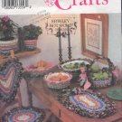 Simplicity Sewing Pattern 8204 Braided rag accessories for table and baskets