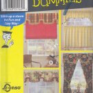 Simplicity Sewing Pattern 9848, Window Treatments, 5 options