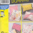 Simplicity Sewing Pattern, 9873 Throw Pillows, 6 styles