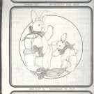 Sewing Pattern, Animal Crackers 8 and 11 Inch jointed bunny rabbit, Bunnikins