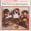 Butterick Sewing Pattern 4252 Three 26" dolls with their clothes