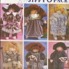 Simplicity Sewing Pattern 7650 22" doll and six great outfits