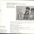 Sewing Pattern, Carolee Creations, Sitting Pretty Kids 19" doll and clothes