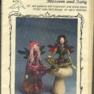 Sewing Pattern, Magic Threads, Blossom and Twig, 10" dolls, mushroom, stump, Fairies