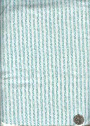 Sewing Fabric Cotton Green stripe 1-1/3 yds X 44"  No. 144