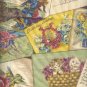 Sewing Fabric Cotton Old Postcards 1.75 yds X 56"  No. 169