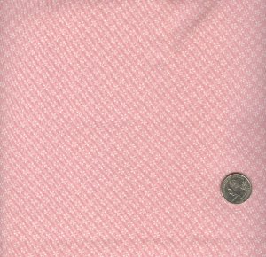 Sewing Fabric Cotton Small Print tiny daisies on pink  No. 189