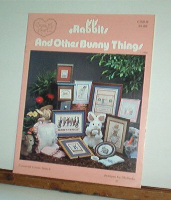 Cross Stitch Pattern RABBITS & OTHER BUNNY THINGS 13 Designs