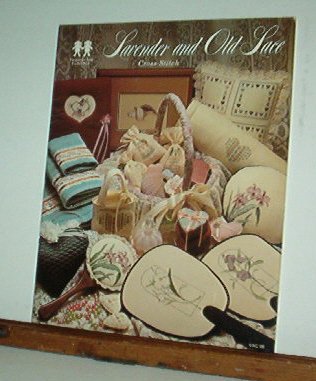 Cross Stitch Patterns, Lavender and Old Lace, Florals, 16 designs