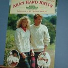 Knitting Pattern Bruns 9112, Aran Hand Knits 6 designs for adults and kids