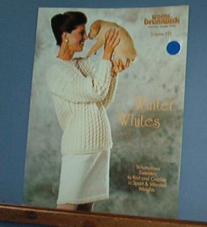 Knitting Patterns, Brunswick 931 Winter Whites 4 designs