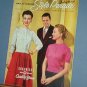 Vintage Knitting Pattern, Coats & Clark 506, 1954 20 designs for men women & accessories
