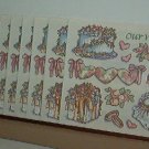 Scrapbooking - Stickers - 9 sheet  Our Wedding