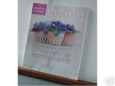 Magazine - Martha Stewart Living - Free Shipping - No. 90 May 2001
