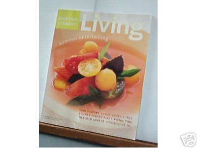 Magazine - Martha Stewart Living - Free Shipping - No. 92 July 2001