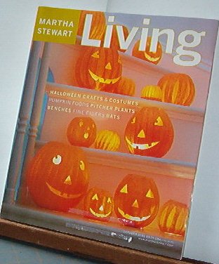 Magazine - Martha Stewart Living - Free Shipping - No. 95 October 2001