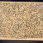 Rubber Stamp Scrapbooking - Wood Mount - New - Stampin Up - Lace Background 5 X 6.5"