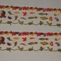 Scrapbooking - Stickers Strips 3 X 12 " - Harvest fruit & Borders