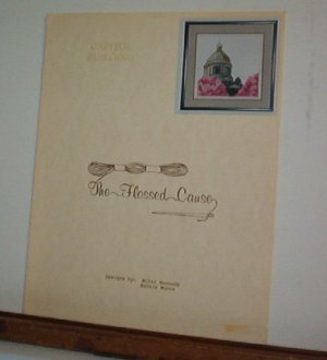 Cross Stitch Patterns State Capital WASHINGTON STATE - 1991 Quite Rare