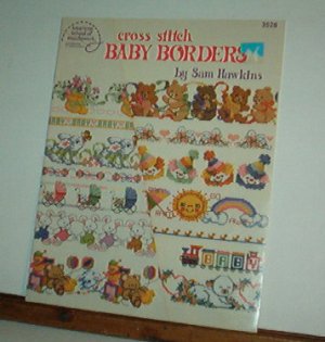 Cross Stitch Pattern, BABY BORDERS by Sam Hawkins