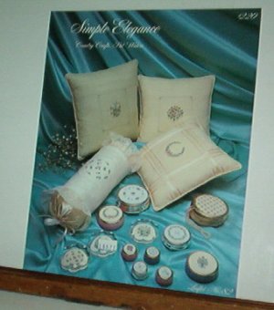 Cross Stitch Pattern,  SIMPLE ELEGANCE 12 designs + alphabet