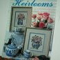 Cross Stitch Pattern,  HEIRLOOMS Roses and tea cups 6 designs by Sandy Clough