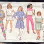 Sewing Pattern Butterick 3718 Girls Sports Gear Sizes 7 8 & 10 Easy
