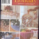 Sewing Pattern Simplicity 4846 Holiday Decor Pilllows Tablecloths tree skirts