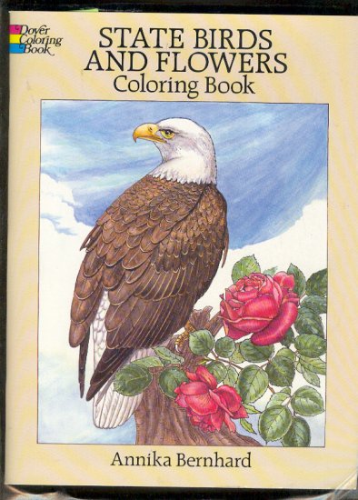 Book - Paper Dolls STATE BIRDS AND FLOWERS by Annika Bernhard - homeschool.0486264564