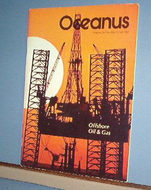 Magazine Ships Free in US Vintage OCEANUS Oceanography Offshore Oil Fall 1983 Vol 26 #3